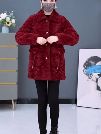 #中长款大衣