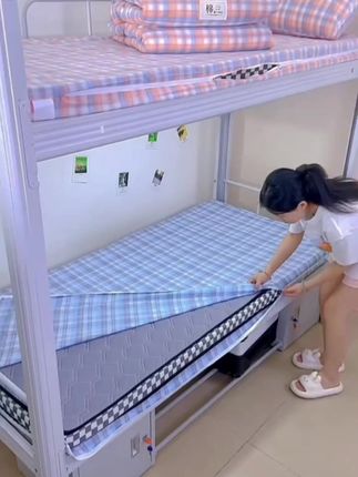 褥套被套0.9m学生宿舍床垫套拉链款单人防螨床垫套全包防尘保护套#床上用品 #家居好物 #好物推荐🔥 #收纳整理 #家纺床上用品