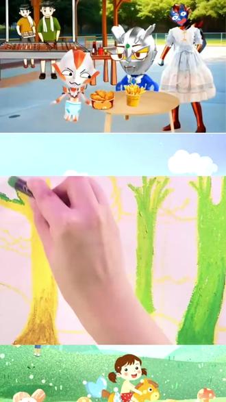 不要吃太多 #跟我一起学画画 #儿童画教程 #宝宝学画画 #早教育儿 #儿童简笔画 @DOU+上热门 @DOU+小助手