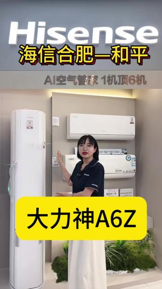 海信空调 海信大力神空调,智慧风空调!满足全家人的空调需求!#海信科技超有AI#合肥#国补#海信空调 #坚强的空调