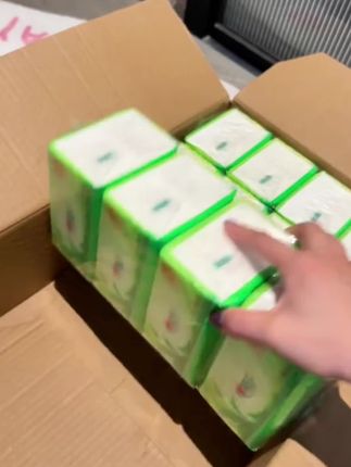 心相印茶语抽纸精选3层100抽压花可湿水卫生纸家用餐巾纸面纸#抽纸 #心相印纸巾 #抽纸