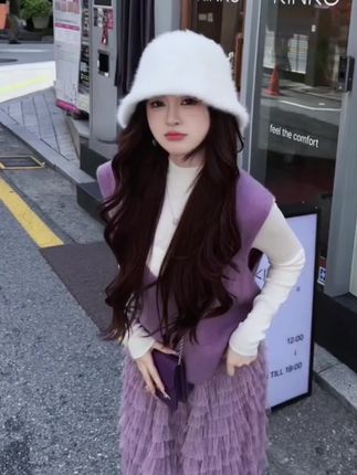 #韩系穿搭 #这也太好看了 #甜美穿搭 #温柔穿搭 #秋冬穿搭