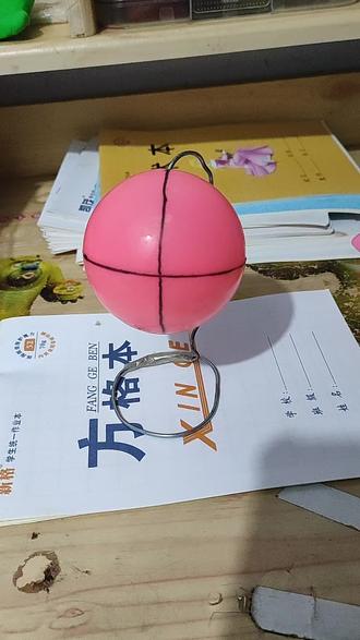新初一的地理作业都完成了吗😁#手工作业,地球仪
