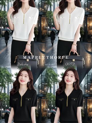 #夏天该有的样子 #短袖t恤 #不挑年龄不挑身材 #品质女装 #高级感穿搭 @抖加🔥上热门🔥dou+🔥热点宝