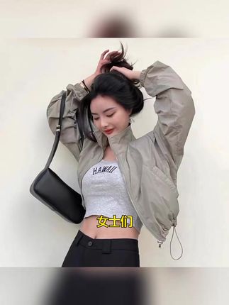 轻薄短款小个子防晒衣女款2025夏季新款