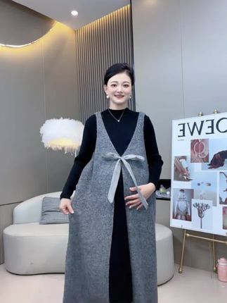 #孕期穿搭 #慵懒风穿搭 #孕妇装 #藏肉显瘦穿搭 #春秋新款