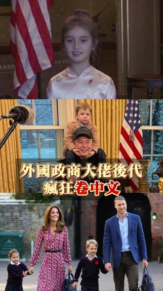 外国政商界大佬后代疯狂卷中文。#马斯克 #武契奇
