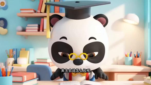 看看熊猫博士 怎么起英文名