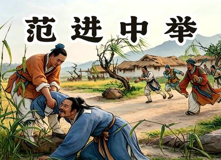 范进中举 全集 有声连环画 小人书 经典重现 完美版 《范进中举》改编自吴敬梓《儒林外史》经典篇目,以细腻复古的连环画笔触还原范进大半生科举坎坷,一朝中举喜极而疯的荒诞名场面。搭配沉浸式旁白,将封建科举制度对读书人的精神枷锁刻画得入木三分,让经典故事在视听双重演绎中焕发新的生机。#范进中举