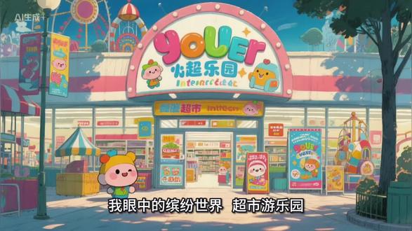 我眼中的缤纷世界~超市游乐园