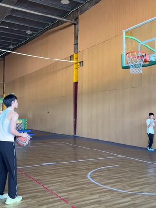 投不了远距离 尝试一下这样发力 #投篮发力