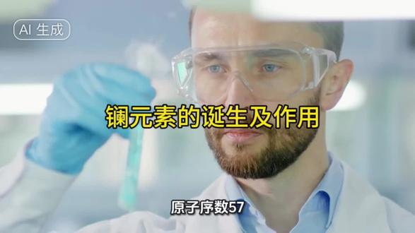镧元素的诞生起作用 你知道吗?镧元素是瑞典化学家莫桑德在1839年从硝酸铈中分离出的神秘金属,原子序数57。它诞生于宇宙中剧烈的超新星爆发,通过中子俘获过程形成特殊同位素,星际含量仅为氢原子的百亿分之一。地壳中每吨岩石含18克镧,我国白云鄂博矿就藏着全球最大的镧宝藏。成年人身体约含0.8毫克镧,主要沉积于骨骼,最新研究发现它能激活特定酶促进钙代谢。现代科技三大革命都镌刻着镧的印记:高折射率光学玻璃让望远镜窥探137亿光年外的星光;镍氢电池中的储氢合金驱动新能源汽车突破续航极限;石油裂解催化剂每年转化百亿吨原油。想知道元素周期表里还藏着多少改变世界的钥匙?关注我,帮你解密元素周期背后的密码。#热门视频 #🔥热门 #宇宙 #元素周期表#镧。