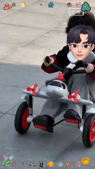 芭奇豆儿童漂移车脚踏山姆漂移飞机三轮车扭扭车摇摆车可骑可飘移 #超便宜
#超划算