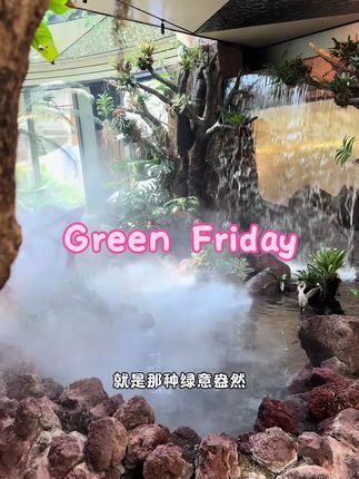 嘉定南翔印象城,这家Green Friday纯净素花园餐厅,真的是太赞了!#宝藏小店 #素餐厅 #纯净素 #遛娃好去处 #今夜我们都是蚝杰