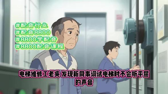 从配音行业学来电梯平层声#配音行业#配音8800#8800学配音#8800配音课程