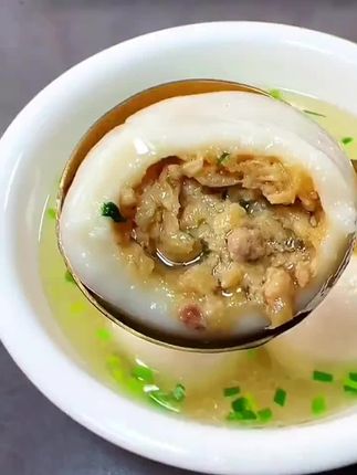 白白胖胖的大汤圆出锅了 也可以煮着吃喔#各省童年美食申请出战 #谁不爱这一口糯叽叽呢