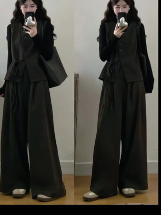 #梨形身材穿搭 #春秋穿搭 #欧韩穿搭 #时尚休闲穿搭 #韩系穿搭