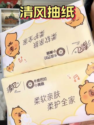 快快,赶紧来薅#清风 #纸巾 大羊毛20大包#超便宜超划算#生活用品纸 #抽纸