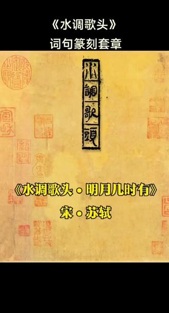 又到了远行的时候了,这是去年旅途中在房车上刻的二十枚印章,即《水调歌头》题和词全文十九句。今年还没想好刻点啥玩玩#纯手工篆刻 #非遗文化传承