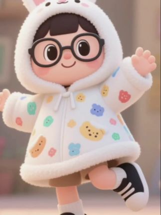 #宫蝶睡衣#宫蝶蜡笔小新斗篷睡袍 #我又心动了 #睡袍 #保暖又好看