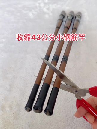 正品短节28调小手竿#鱼竿鱼具#钓鱼#小手竿#抖音小助手#热门鱼竿