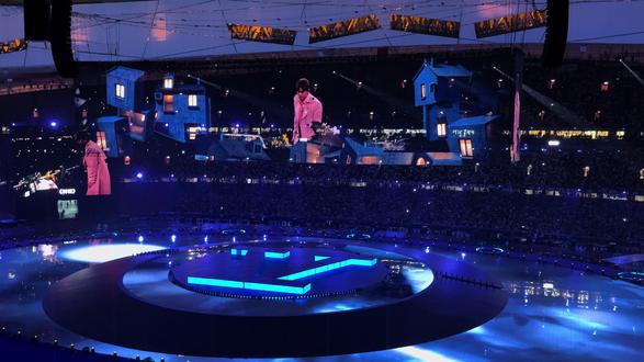 #演唱会live碎片 张杰 鸟巢 《树呢》