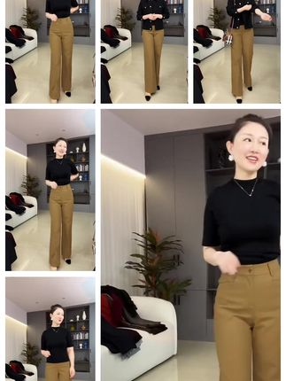 【新品上市】WENGE时尚高腰直筒裤,2025年秋季新款!显瘦百搭,休闲风格,展现女性魅力。立即购买,体验时尚潮流!#WENGEPants #秋季新品 #时尚穿搭
