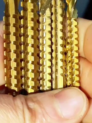 锯齿麻花钻头,电钻麻花钻拉槽木工木材拉花打孔多用切削木工钻头#五金工具 #麻花钻头。