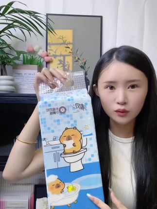 #清风#卡皮巴拉卫生纸 #生活用品