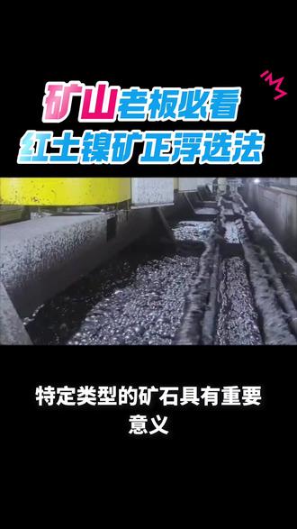 红土镍矿浮选方法