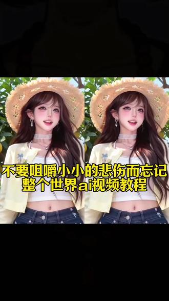#小云雀Al#小云雀Al一镜到底#小云雀AI一键图片设计#小云雀AI视频#不要咀嚼小小的悲伤而忘记整个世界