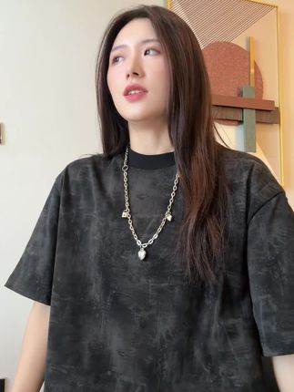扎染痞帅设计款短袖 #男装潮流猎人