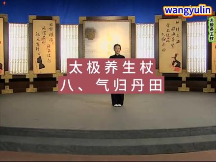 太极养生杖之气归丹田#太极 #健身 #养生杖 #我健身我快乐