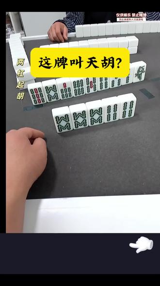 天胡这就叫天胡? #小麻将解心宽 #麻将杀四方 #搓麻将 #麻将胡牌公式 #热门