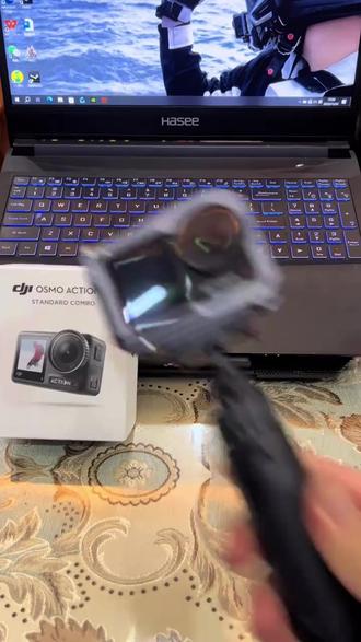 适配大疆Action5pro手持杆快装自拍杆运动相机便携伸缩支架34通用#运动相机配件 #便携自拍杆 #大疆配件 #相机支架 #伸缩支架