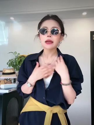 钛钢项链 欧美潮流时尚简约百搭高级感金属骨蛇骨项链毛衣链#时尚饰品 #配饰的重要性 #总有一款适合你 #首饰分享