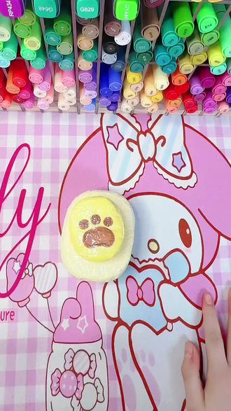 超好捏的爪爪捏捏🤏教程#在玩一种很新的解压玩具 #创作者中心 #创作灵感 #猫爪捏捏#自制捏捏