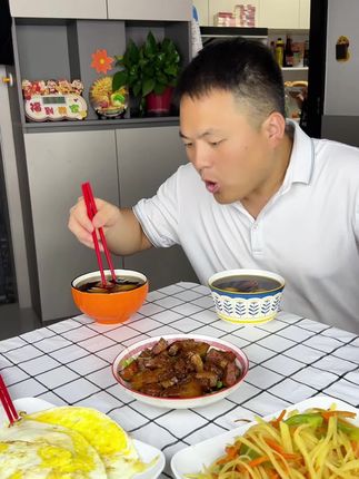 这样自私的男人就得好好教训一下! #肉夹馍