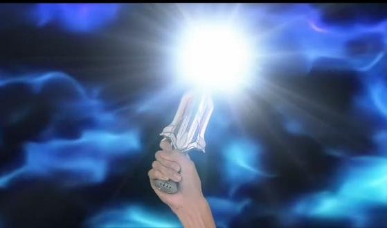 银河奥特曼对战达贡半鱼人,将千草感化