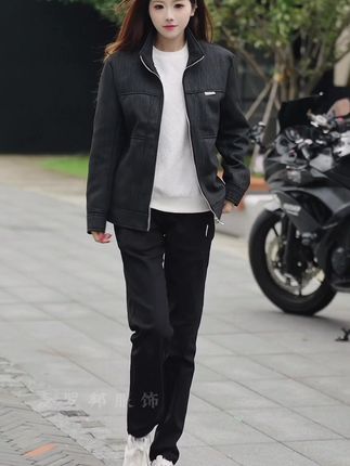 深秋初冬男士搭配外套推荐,帅气立领夹克,修身显瘦 潮流百搭#男装搭配 #时尚穿搭#品质男装 #版型好看 #男士必备