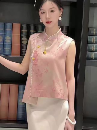 #好物推荐#新中式马甲 #女神必备马甲 新中式马甲