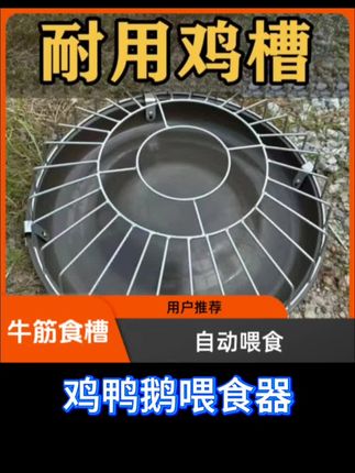 #鸡鸭鹅喂食器 #喂食槽 #家禽喂食槽 #养殖小技巧