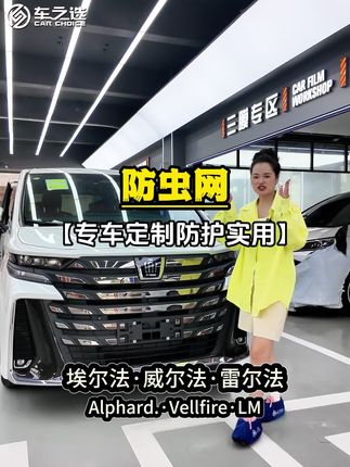 40系埃尔法威尔法防虫网 埃尔法威尔法新车落地到底有没有必要加装防虫网,那肯定是有必要的!#40系埃尔法 #新款威尔法 #埃尔法2024 #40系威尔法 #埃尔法威尔法日常