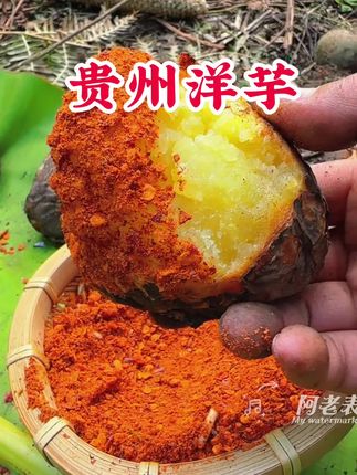 5斤贵州农家高山老品种新洋芋粉糯清香#大山里的味道#优质农产品#现挖现发