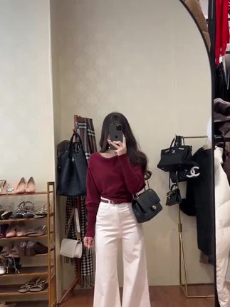#粉丝投稿秋季服装测评 #女神穿搭 #显高显瘦穿搭 #简约穿搭 #早秋穿搭