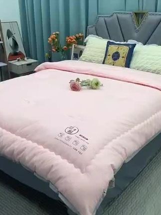 春秋故事加厚保暖原绵大豆被春秋冬天被子单双人宿舍被褥芯冬被#被子