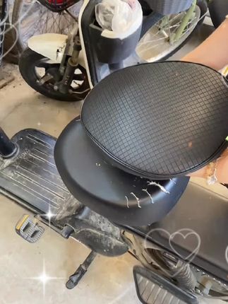#电动车座套