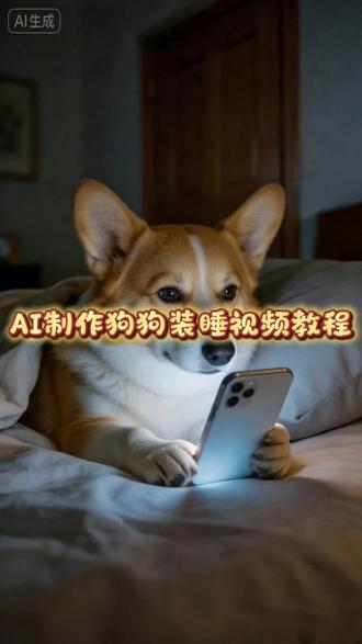 30秒学会用AI制作超火超有狗狗装睡视频,永远不要试图叫醒一只装睡的狗
#即梦ai #即梦 #宠物 #狗子成精了 #柯基