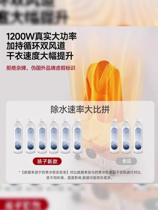 #衣服烘干机 #干衣机 #烘衣服神器 #居家好物分享 冬天衣服不容易干,有了这个扬子干衣机,真的太方便了,它不仅可以当干衣机,还可以当衣帽架,而且还是可折叠的设计,特别适合学生宿舍使用。把它挂在阳台上,打开开关,就能快速吹干衣服,不用的时候可以收起来,一点也不占地方,喜欢的朋友赶紧点击链接抢购吧!