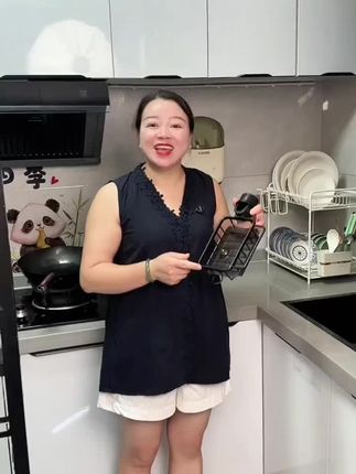 厨房水龙头置物架洗碗洗菜池水槽用品家用沥水篮多功能抹布收纳架#置物架#水龙头置物架#沥水架#水槽置物架#厨房好物